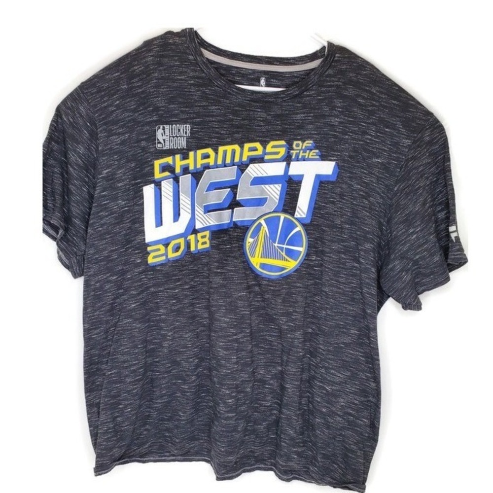 Fanatics Golden State Warriors 2018 Western Conference Champions T-Shirt 3XL